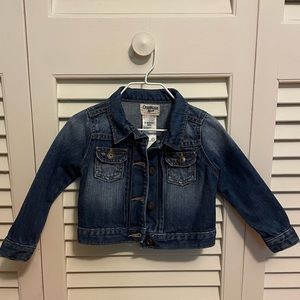 SOLD Oshkosh Toddler Jean Jacket 24M